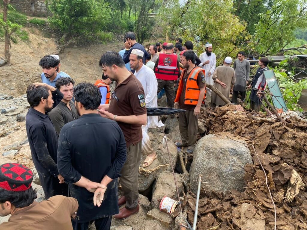Climate Change in KP Blamed as Floods, Landslides Kill 19 In Bajaur  
