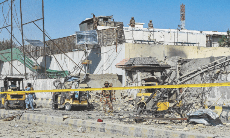 Police identify afghan nationals behind FC headquarters attack  