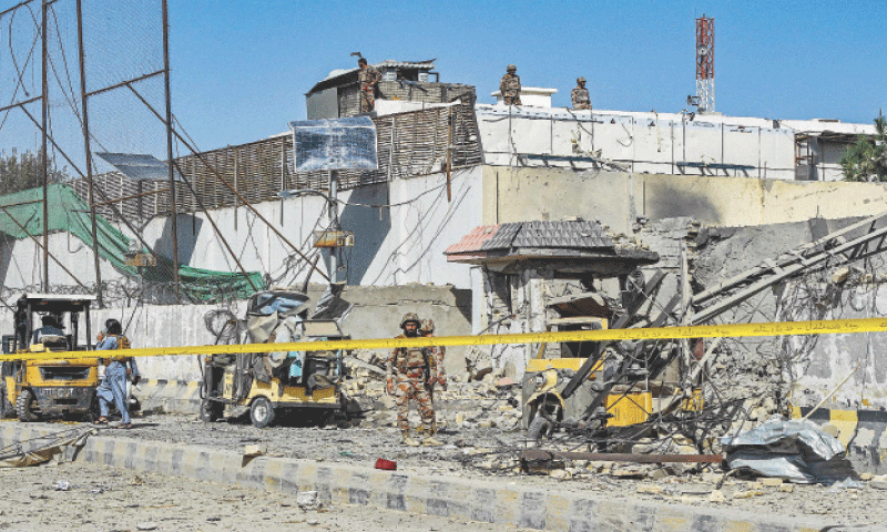 Police identify afghan nationals behind FC headquarters attack  