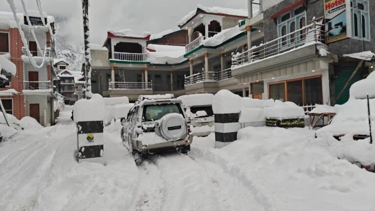 Record Snowfall in Swat: 20-Year Milestone Broken as Tourists Face Challenges