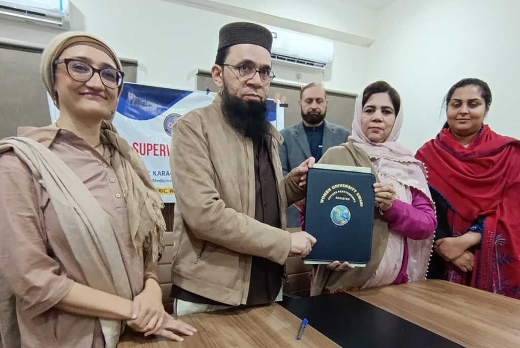 Women University Swabi and Aga Khan University Sign MoU to Advance Public Health Research