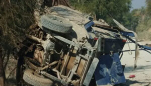 Roadside Blast Targets Police APC in Tank: Two Officers Martyred, Three Injured